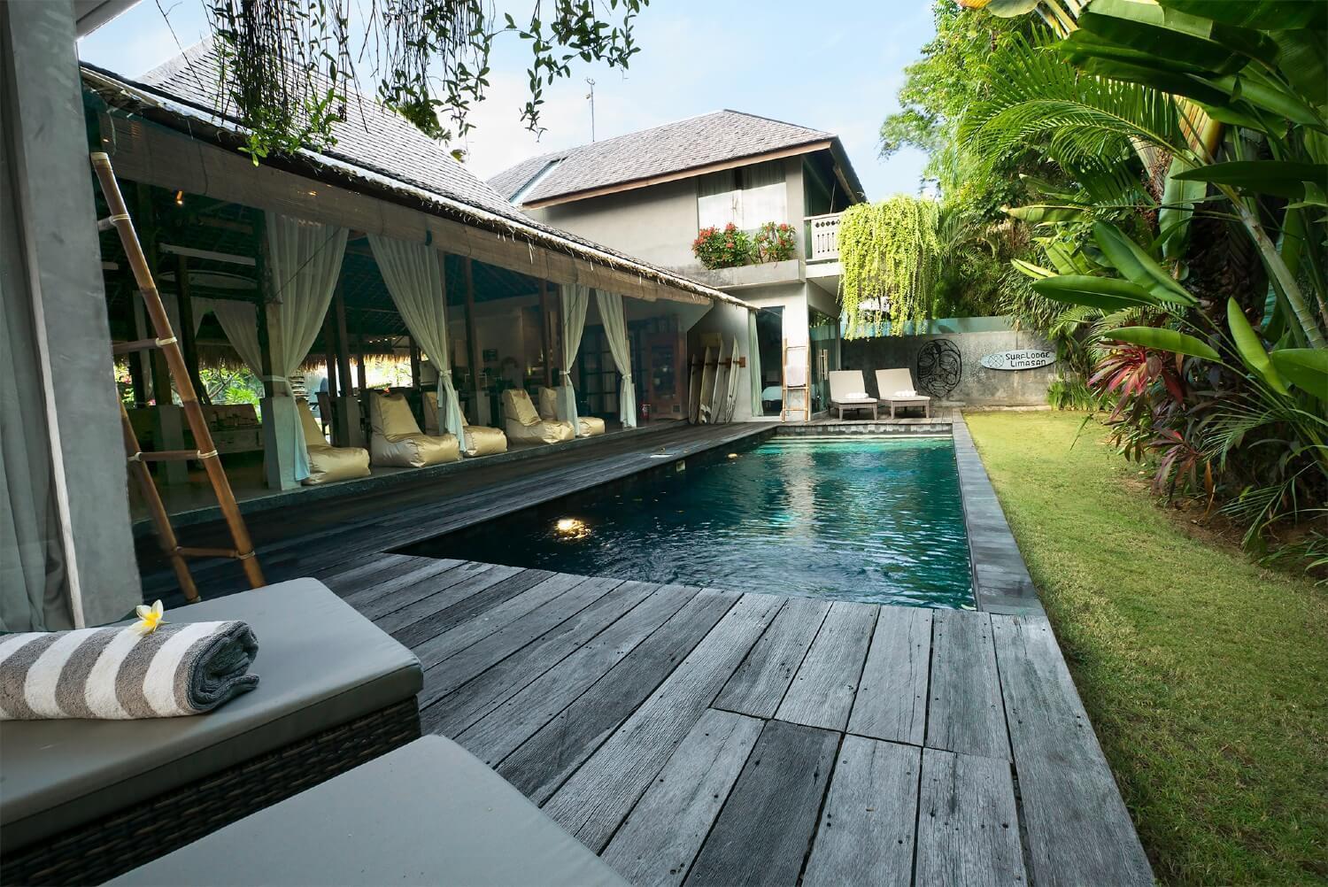 Surflodge Limasan Bali Kerobokan Zewnętrze zdjęcie